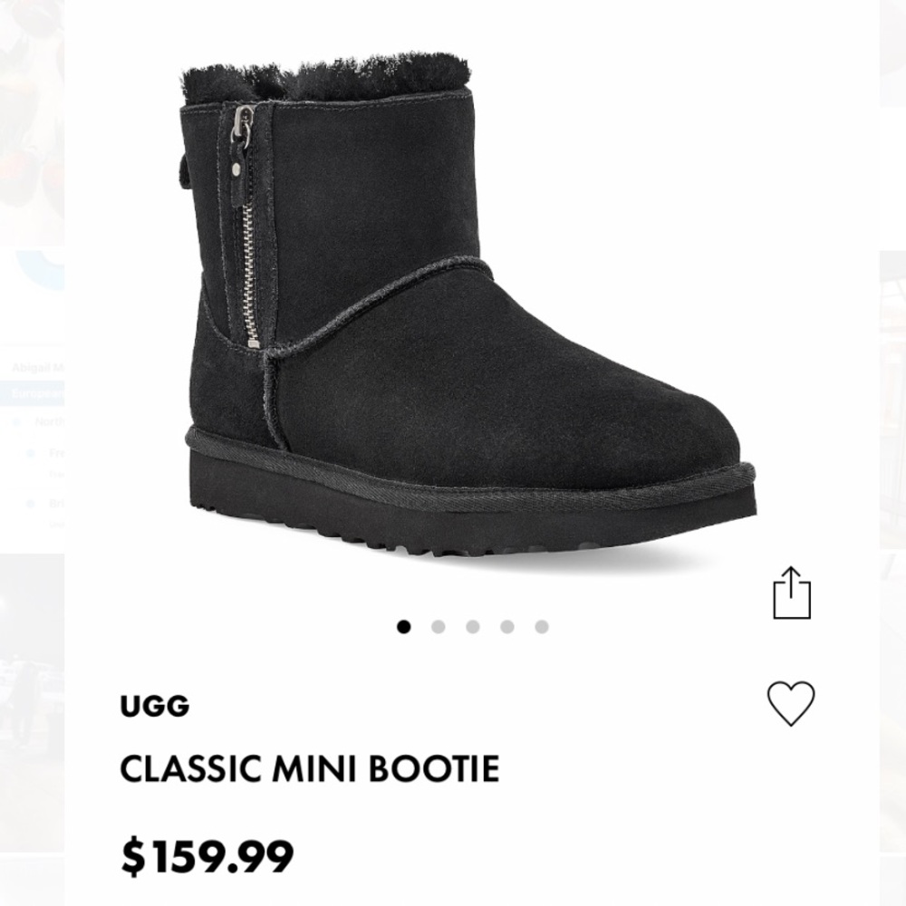 UGG Classic Mini Bootie NWT